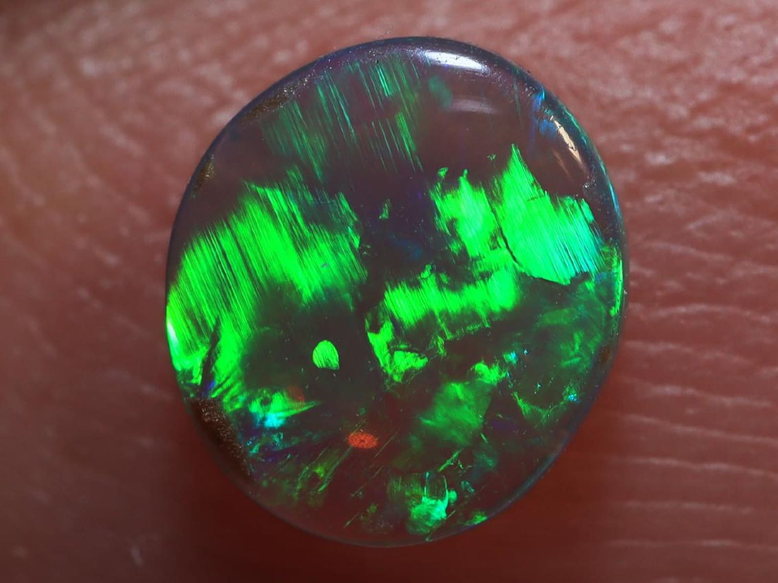 0.30 Ct. Lightning Ridge Crystal Opal TOG-1054