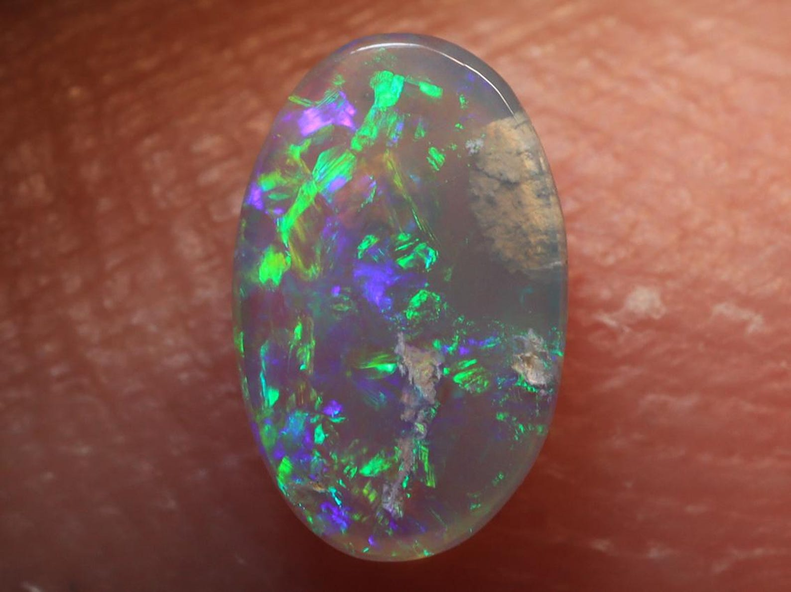 0.40 Ct. Lightning Ridge Crystal Opal TOG- 729