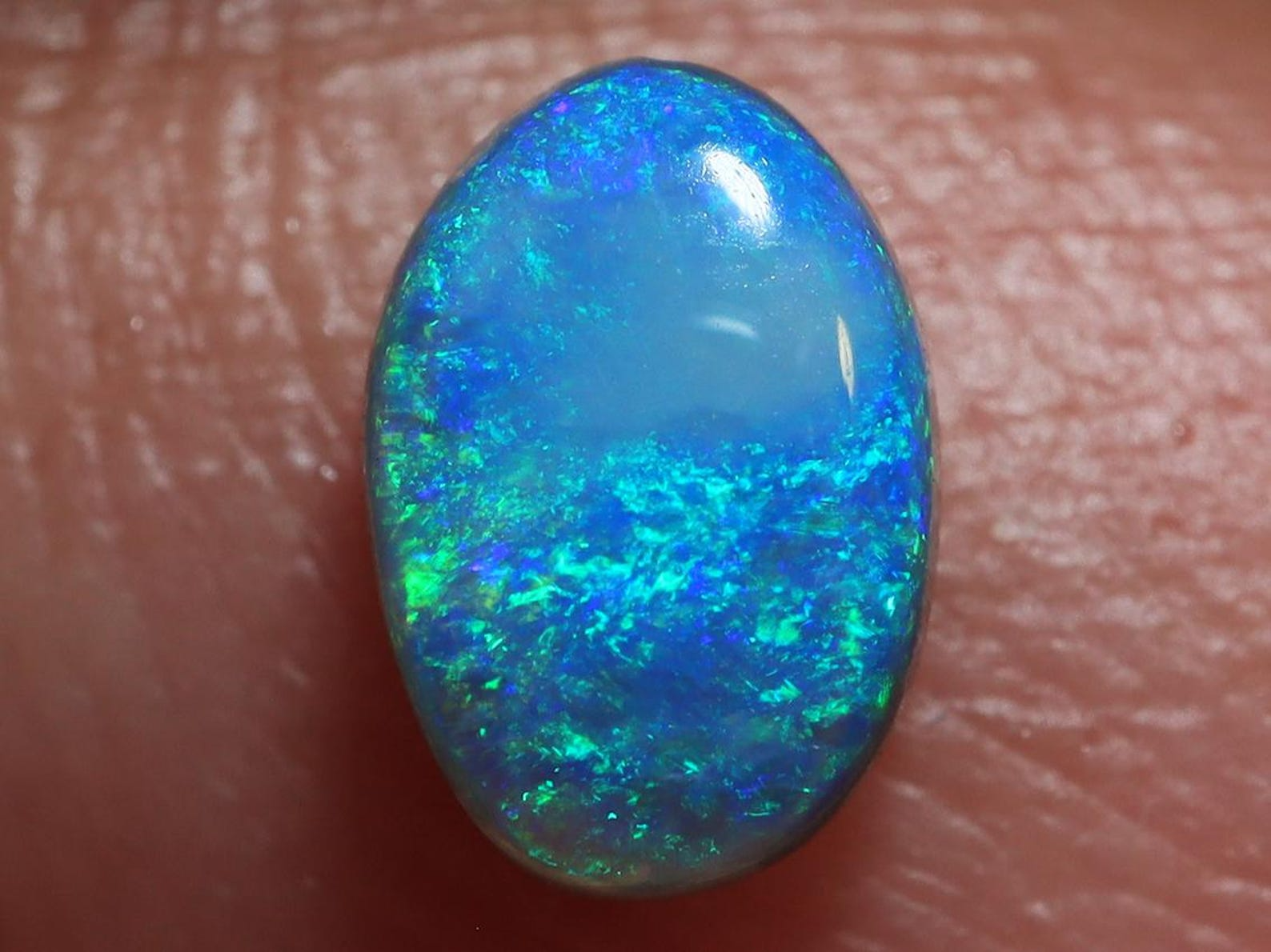 0.45 Ct. Lightning Ridge Dark Opal TOG-751