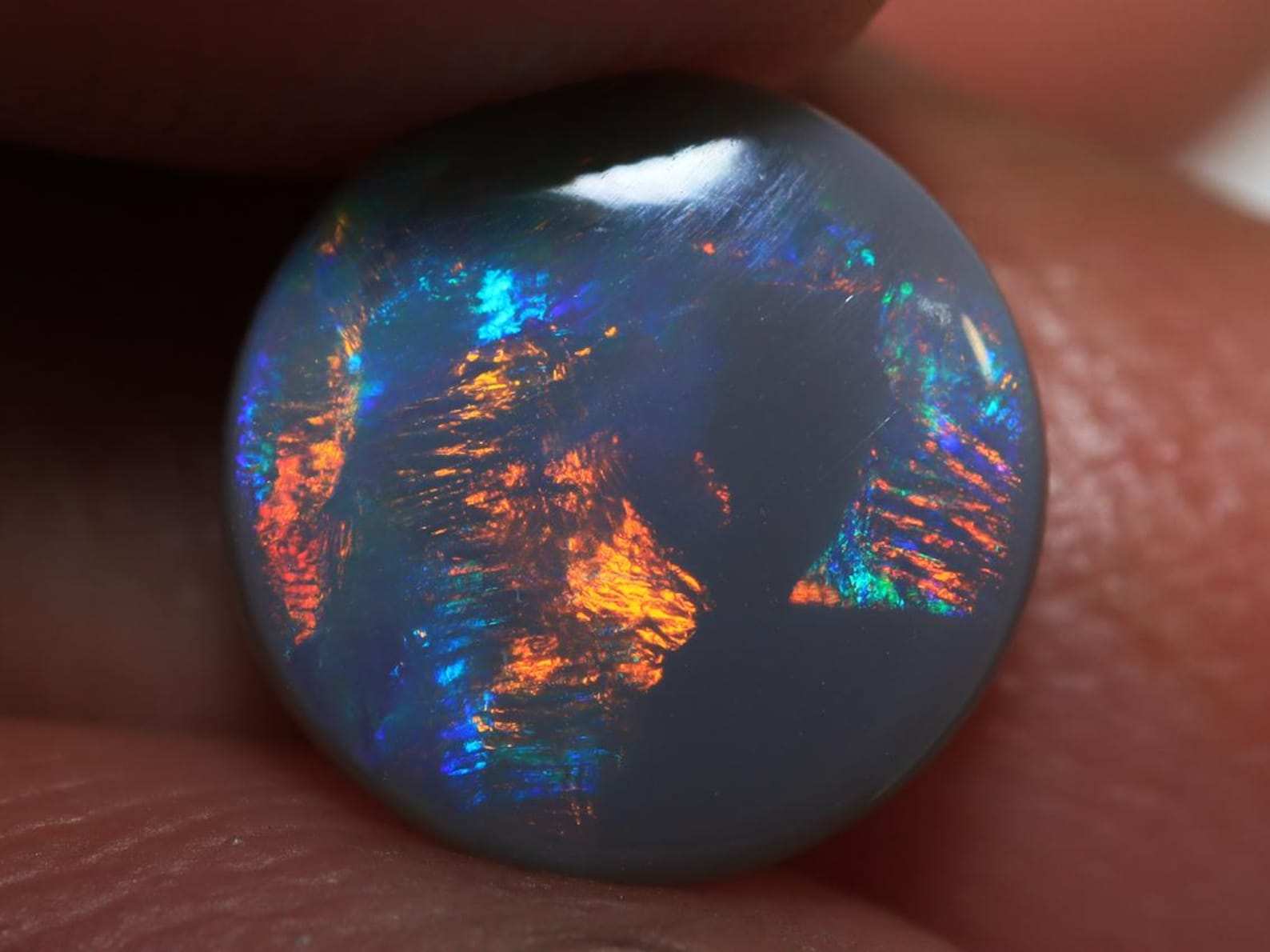 1.25 Ct. Lightning Ridge Black Opal TOG-922