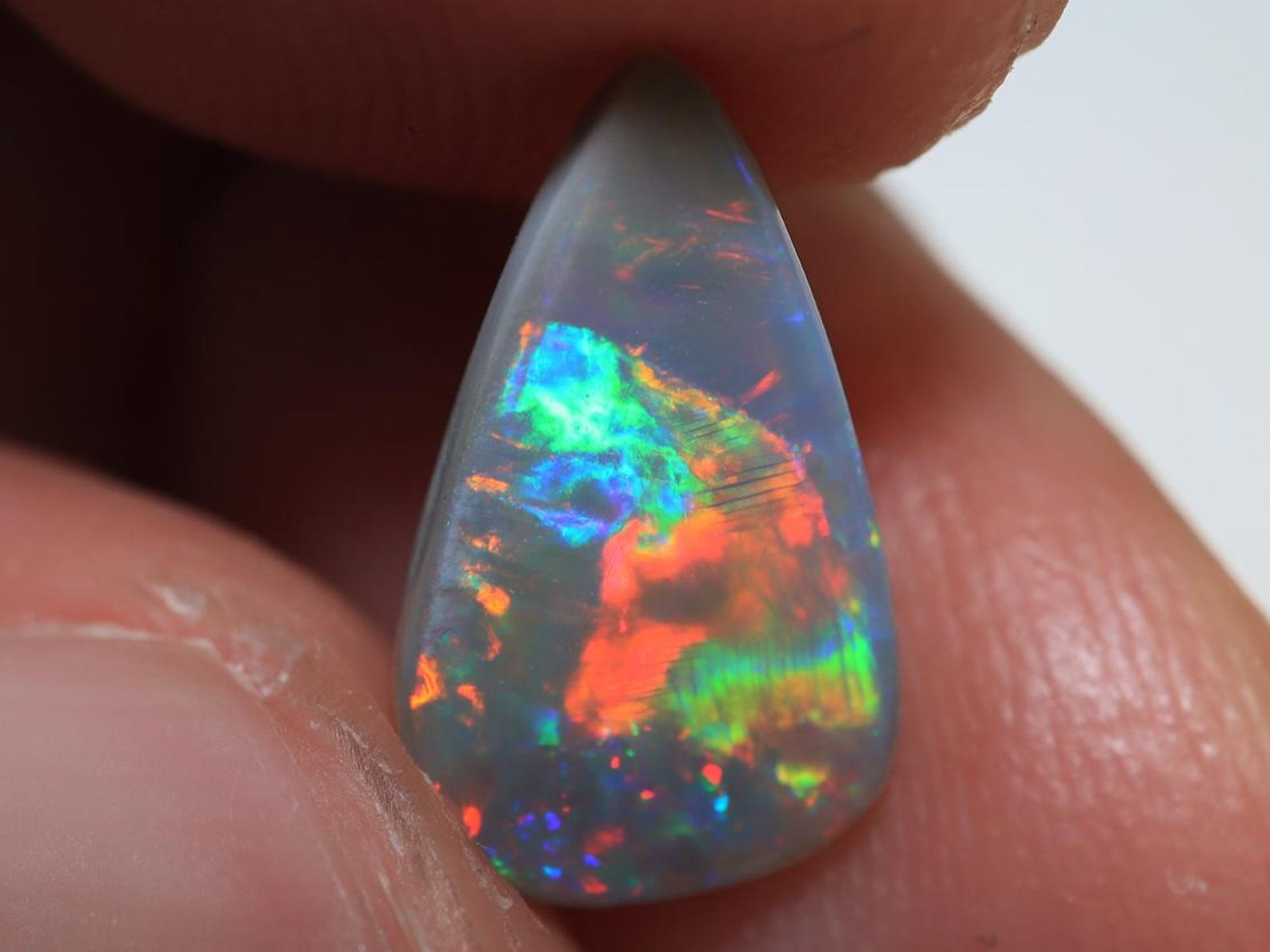 1.4Ct. Lightning Ridge Dark Opal TOG-1008