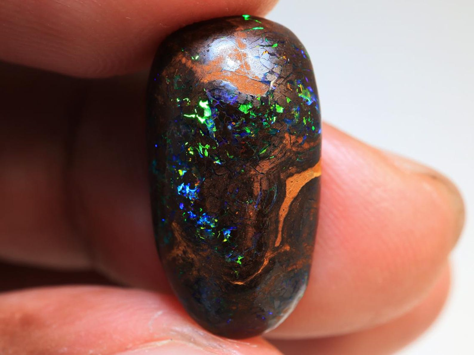 17.10 Ct. Boulder Matrix Polished Opal TOG- 1925