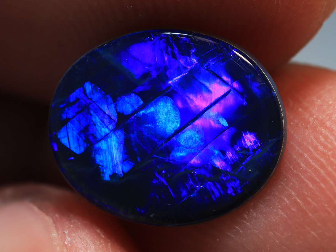 2.00 Ct. (SOLD) Lightning Ridge Top Grade Chines Writing Opal Doublet TOG-1062