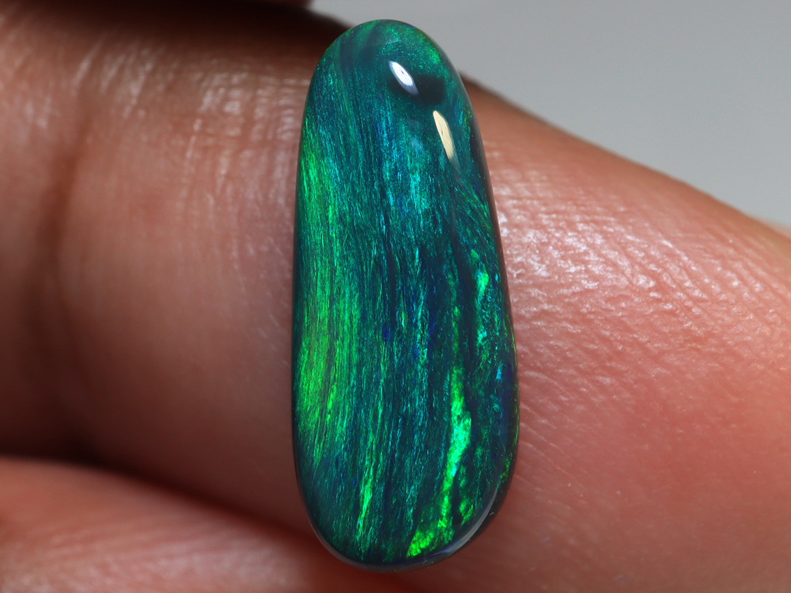 2.10 Ct. Lightning Ridge Black Opal TOG-1080